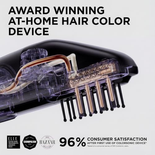 LOreal Paris Colorsonic Permanent Hair Dye Coloring Device For Root Touch Up All Sonic Permanent Hair Dye Co