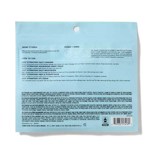 E.L.F. Skin Holy Hydration Jet Set Hydration Kit Travel Friendly Hydrating Skincare