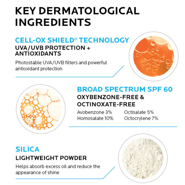 La Roche-Posay Anthelios Light Fluid Facial Sunscreen Spf 60 Lightweight Sunscreen For Face