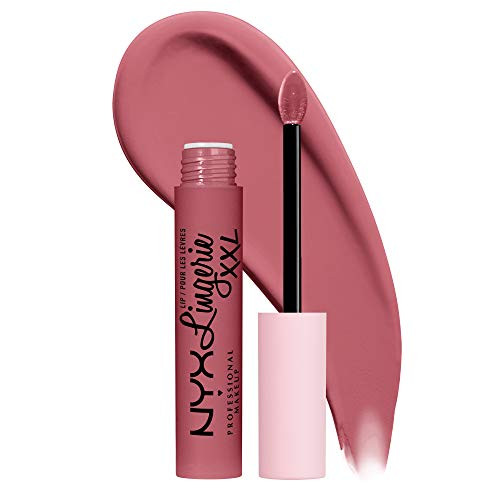 Nyx Professional Makeup Lip Lingerie Xxl Matte Liquid Lipstick Bundle PushD Up Muted Pink