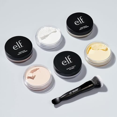E.L.F. Putty Primer Brush and Applicator DualEnded Makeup Tool For Applying E.L.F