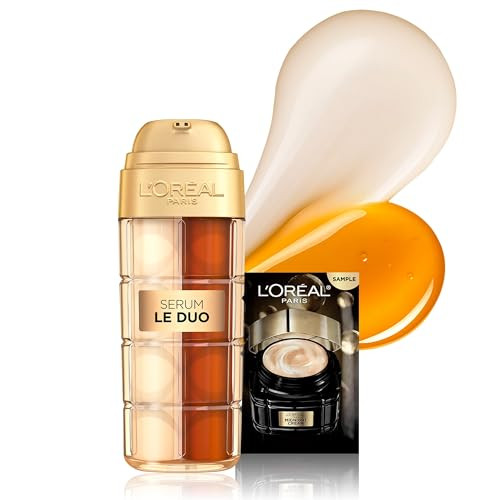 LOreal Paris Age Perfect Serum Le Duo Brightening Firming And AntiAging Serum For 1 Fl Oz