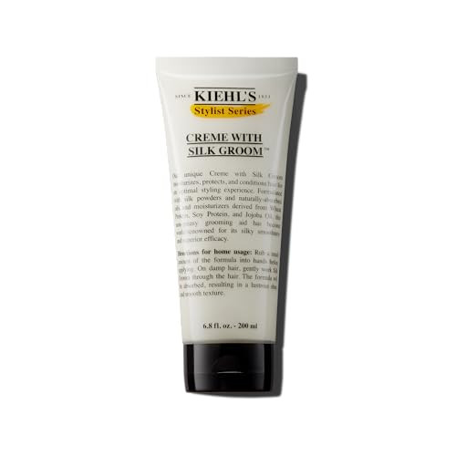 KiehlS Cr Me With Silk Groom NonGreasy Hair Styling Cream Helps Moisturize 6.8 Fl Oz