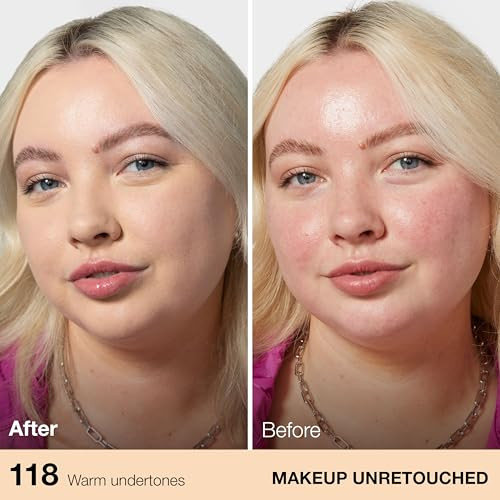 Maybelline Fit Me Matte + Poreless Liquid OilFree Foundation Makeup Light Beige 1 Count