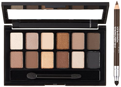 Maybelline York Nudes Palette Shadow And Line Express Liner