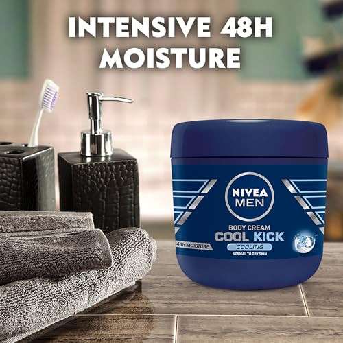Nivea Men Cool Kick Body Cream / 13.5 Fl Oz
