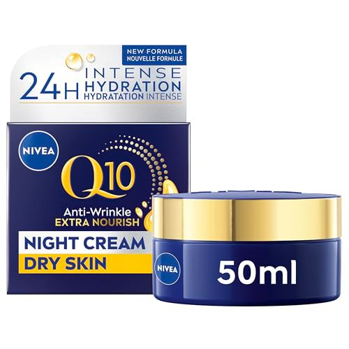 Nivea Q10 Night Cream With Coenzyme Q10 And Organic Argan Oil Advanced 50 Ml