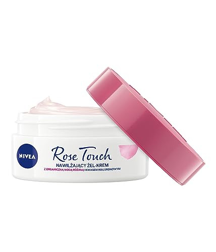 Nivea Rose Touch Moisturising Gel cream With Organic Rose Water and Hyaluronic 50 Ml