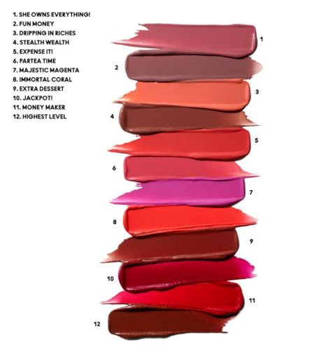 Mac Cosmetics Limited Edition Golden Girls Miniature Lustre Lipstick Vault X 12