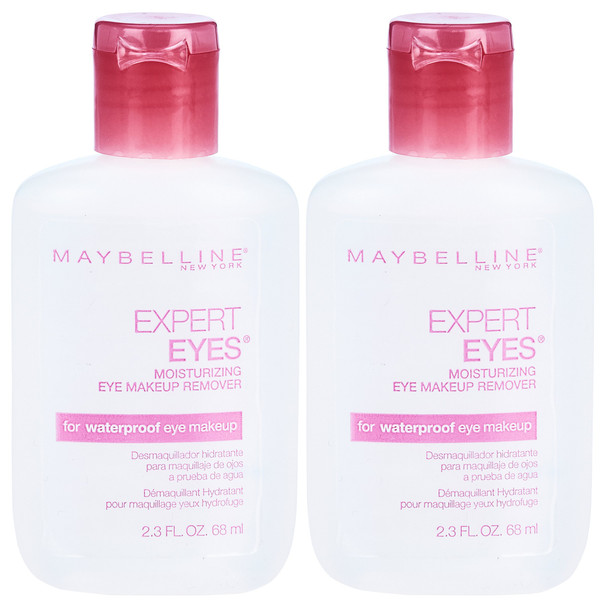 Maybelline York Expert Eyes Moisturizing Eye Makeup Remover 2 Count