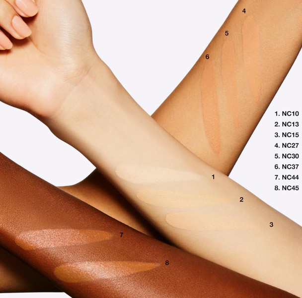 Mac Studio Fix Tech CreamToPowder Foundation Nc44 Tanned Caramel With Golden Undertone .35 Oz 10 G