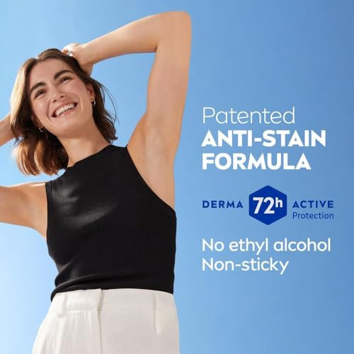 Nivea Black and White Invisible Clear AntiPerspirant Deodorant Spray 72H Sweat and 200Ml 3Pack
