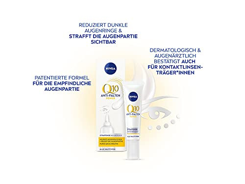 Nivea Q10 Power Eye Cream For Sensitive Eye Area Enriched With Coenzyme 15 Ml