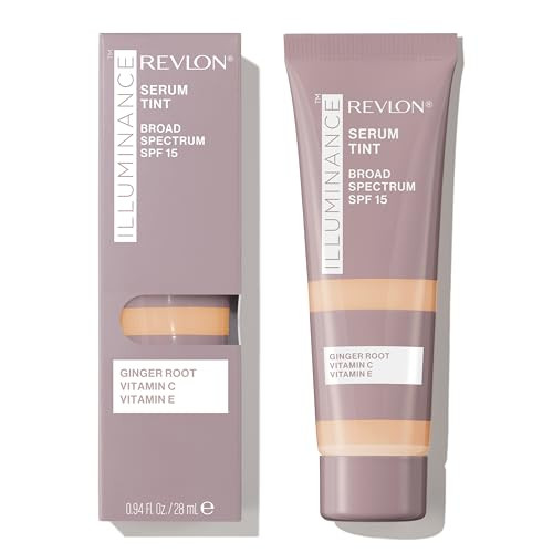 Revlon Illuminance Tinted Serum Triple Hyaluronic Acid Evens Out Skin Tone Over 0.94 Fl Oz