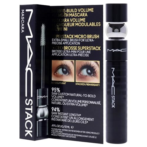 Mac Stack Mascara Superstack Micro Brush Mascara Women 0.41 Oz