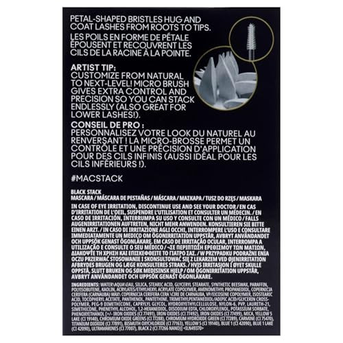 Mac Stack Mascara Superstack Micro Brush Mascara Women 0.41 Oz