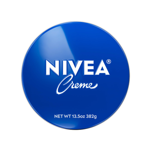 Nivea Creme Body Face And Hand Moisturizing Cream Tin 13.5 Oz