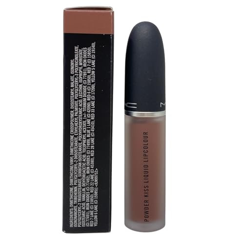 Mac Cosmetics Powder Kiss Liquid Lipcolour 953 Buffiest Midtone Nudey Pink / .17 Oz