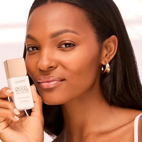 Colourpop Sol Liquid Sun Glow Drops Buildable Face and Body Bronzer Drops Pop Sol Liquid Sun Glow Dro 1.11 Oz