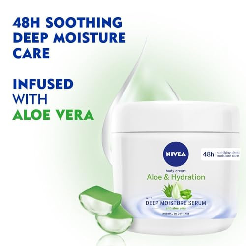 Nivea Aloe And Hydration Body Cream 1 13.52 Oz