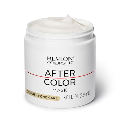 Revlon Colorsilk After Color Care Mask Vegan Keratin Hair Treatment Bond Repair Silk After Color Care Mask 7.6 Fl Oz
