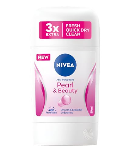 Nivea Pearl and Beauty Women S Antiperspirant Deodorant Stick Enriched With Pearl 50 Ml