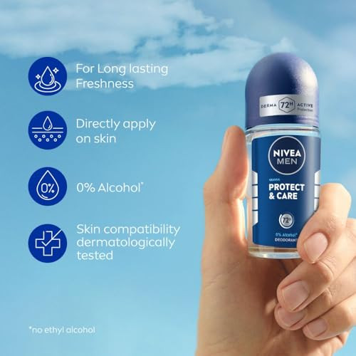 Nivea Men Protect and Care Roll On 48 Hrs 50Ml