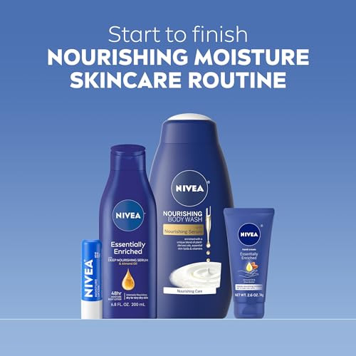 Nivea Skin Care Set For Her Nourishing Body Wash Moisturizing Body Lotion 4 Piece