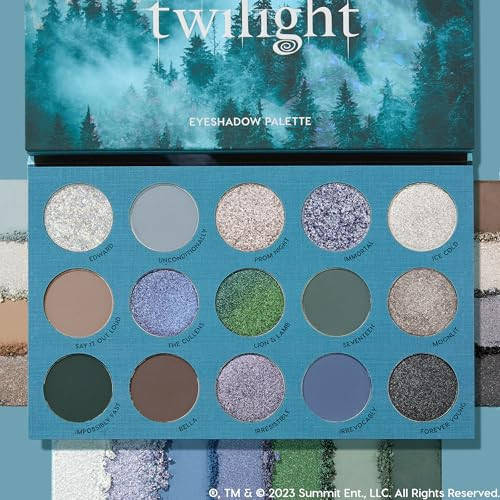 Colourpop Twilight Eyeshadow Palette Limited Edition Palette With Metallic And Matte Finishes Pop Twilight Eyeshadow Pale 0.3 Oz