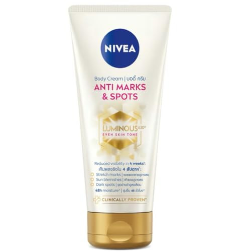 Nivea Luminous 630 Anti Stretch Marks and Dark Spots Body Cream 48Hour 200Ml