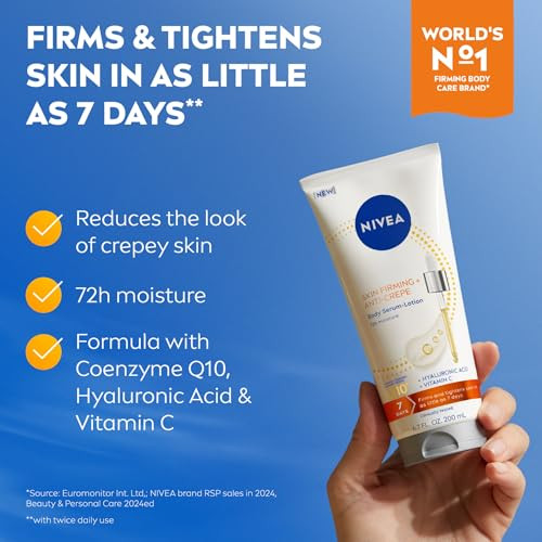 Nivea Skin Firming and Anti Crepe Body SerumLotion With Q10
