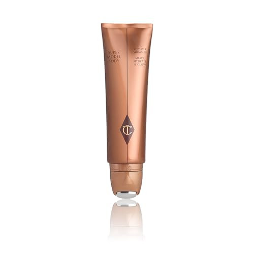Charlotte Tilbury Super Model Body Highlighter Hydrating Body Shimmer With Hyaluronic Acid Vitamins