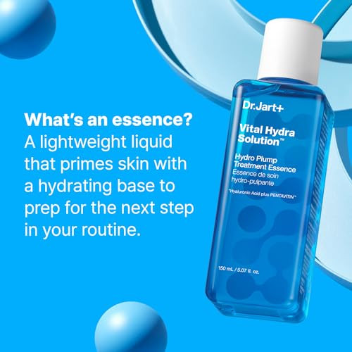 Dr.Jart+ Vital Hydra Solution Hydro Plump Treatment Korean Essence With Hyaluronic Acid 5.07 Fl Oz