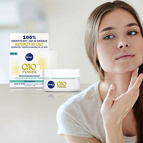 Nivea Q10 Power AntiWrinkle and Firming Day Cream Advanced SkinEnergising Moisturiser With 50 Ml