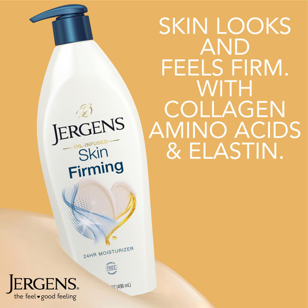 Jergens Skin Firming Body Lotion For Dry To Extra Dry Skin Skin 16.8 Oz