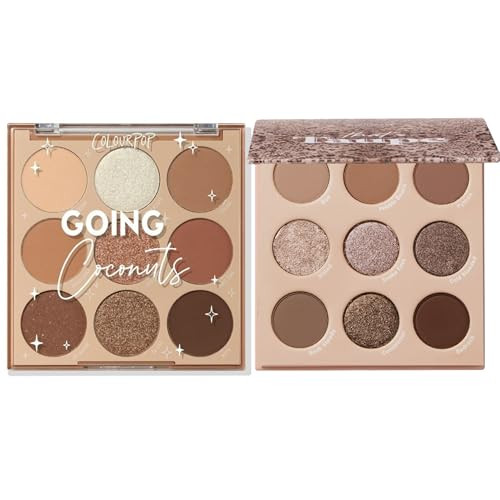 Colourpop Going Coconuts and ThatS Taupe Palettes Each CoolToned Neutral Shadows With Pop Going Coconuts And That 0.3 Oz