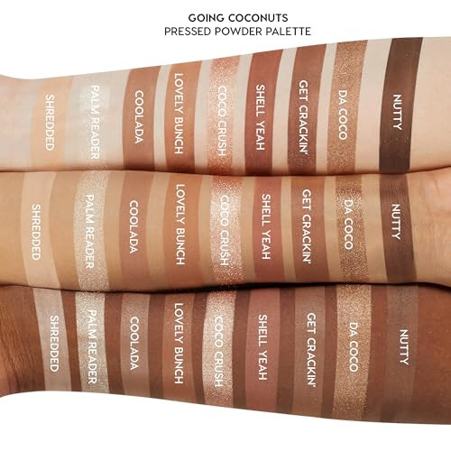 Colourpop Going Coconuts and ThatS Taupe Palettes Each CoolToned Neutral Shadows With Pop Going Coconuts And That 0.3 Oz