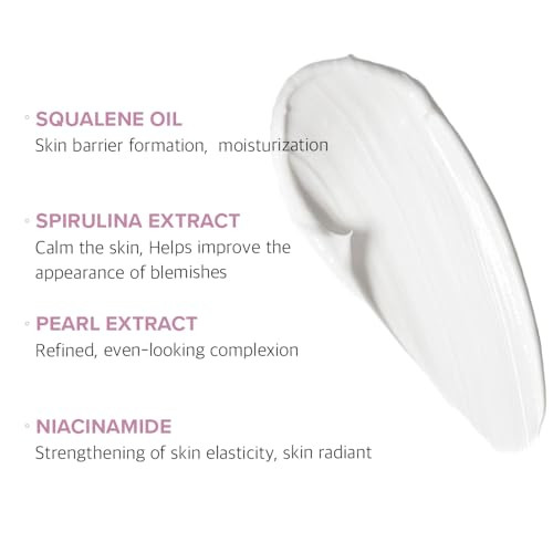 Klavuu Pearlsation Enriched Divine Pearl Cream Rich With Hydrating Pearl Extracts and 1.69 Floz