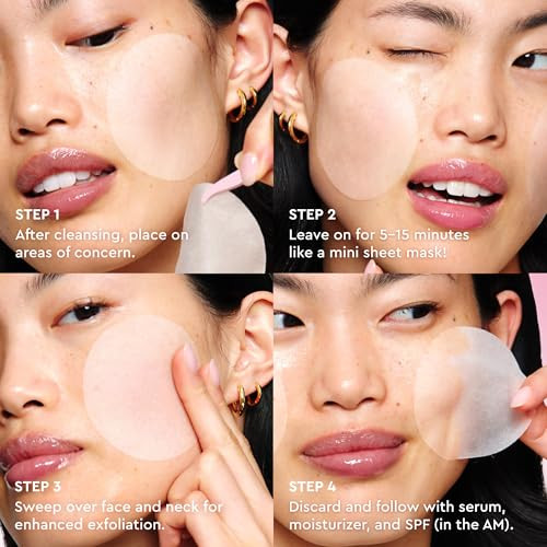 Glow Recipe Toner Pads Kit Trial Set Korean Toner Pad Kit With Exfoliating 12Piece