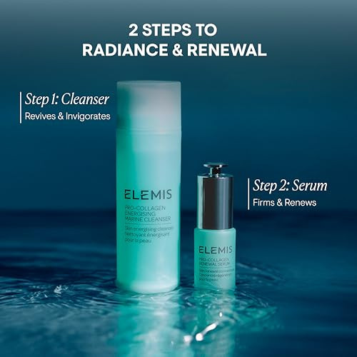 Elemis ProCollagen Renewal Serum Gentle Retinol Alternative For Smoothing Fine Lines and 15Ml