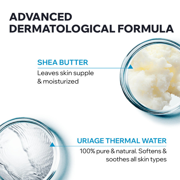 Uriage Eau Thermale Moisturizing Body Lotion With Shea Butter and Hyaluronic Acid