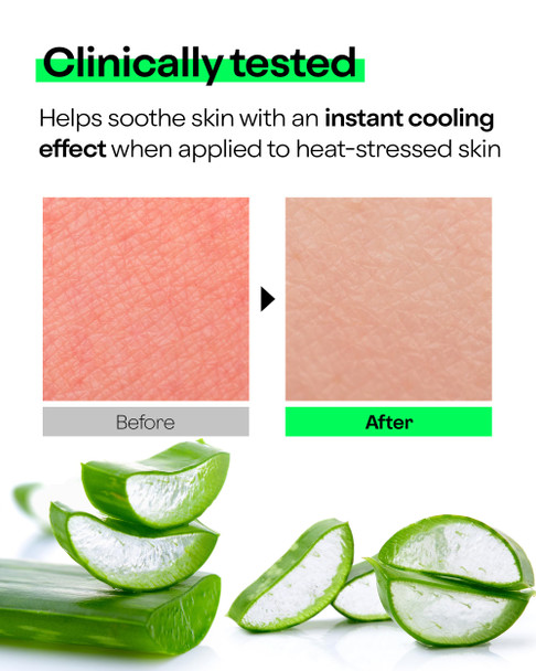 Holika Holika Aloe 99% Soothing Gel No Sticky 99% Aloe Vera Sunburn Relief 8.5 Ounce