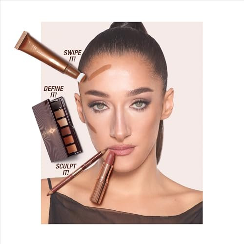 Charlotte Tilbury Super Nudes Easy Eye Eyeshadow Palette Nude Matte Eyeshadow Palette With S For Effortless
