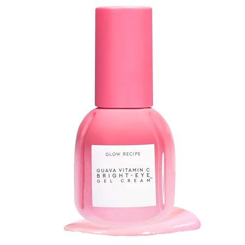 Glow Recipe Guava Vitamin C Brightening Eye Gel Niacinamide Peptides and Green Caffeine 15Ml