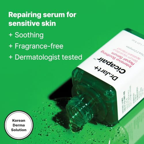 Dr.Jart+ Cicapair Sensitive Skin Korean Face Serum For Redness And Barrier Repair 1.01 Fl Oz