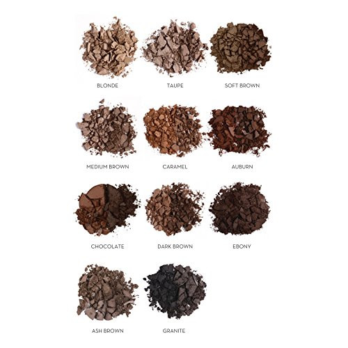 Anastasia Beverly Hills Brow Pro Palette Professional 11Shade Eyebrow Powder Palette With Brow Primer Eyebrow Powder Palette With