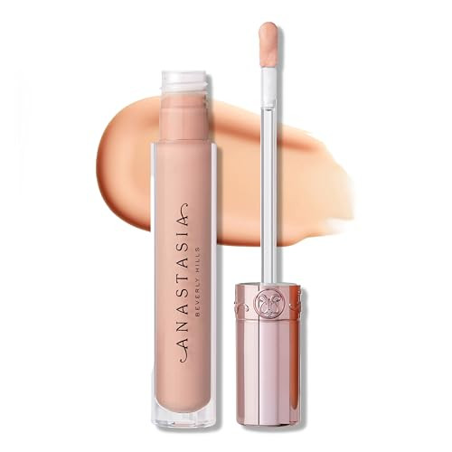 Anastasia Beverly Hills Lip Gloss HighShine NonSticky Lip Gloss For FullerLooking Lips With Smooth Finish Cantaloupe