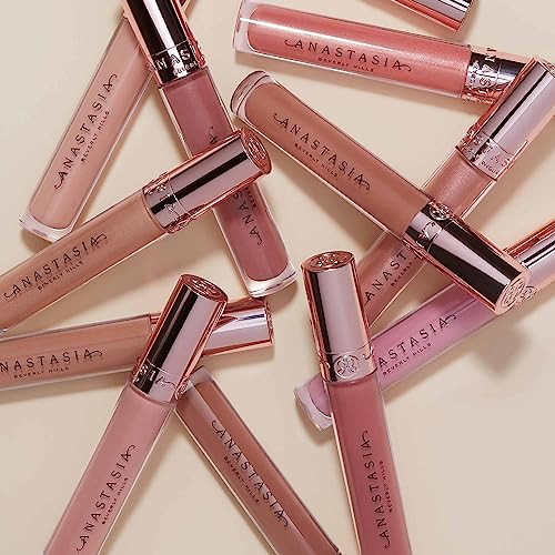 Anastasia Beverly Hills Lip Gloss HighShine NonSticky Lip Gloss For FullerLooking Lips With Smooth Finish Cantaloupe