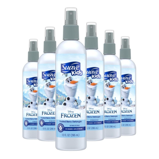 Suave Kids Disney Frozen Detangler Spray Anna Sparkle Berry Pack Of 6 10 Ounce Pack Of 6