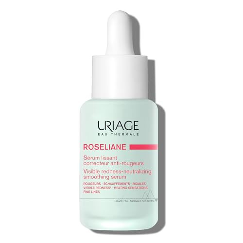 Uriage Roseliane Smoothing Serum Visibly Calms Redness Heating Sensations Fine Lines Face